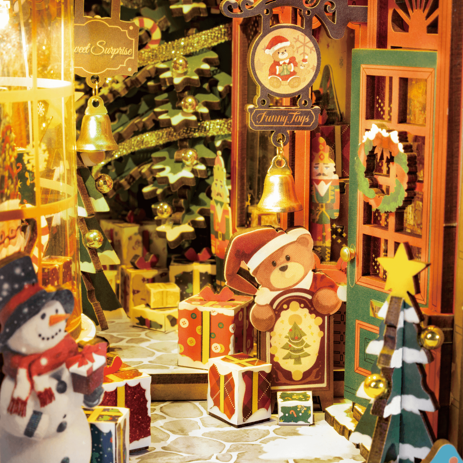 Kerststraatdecor 🎄-Diorama-Robotime--