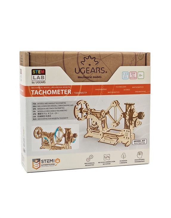 Tachometer-Mechanisches Holzpuzzle-Ugears--