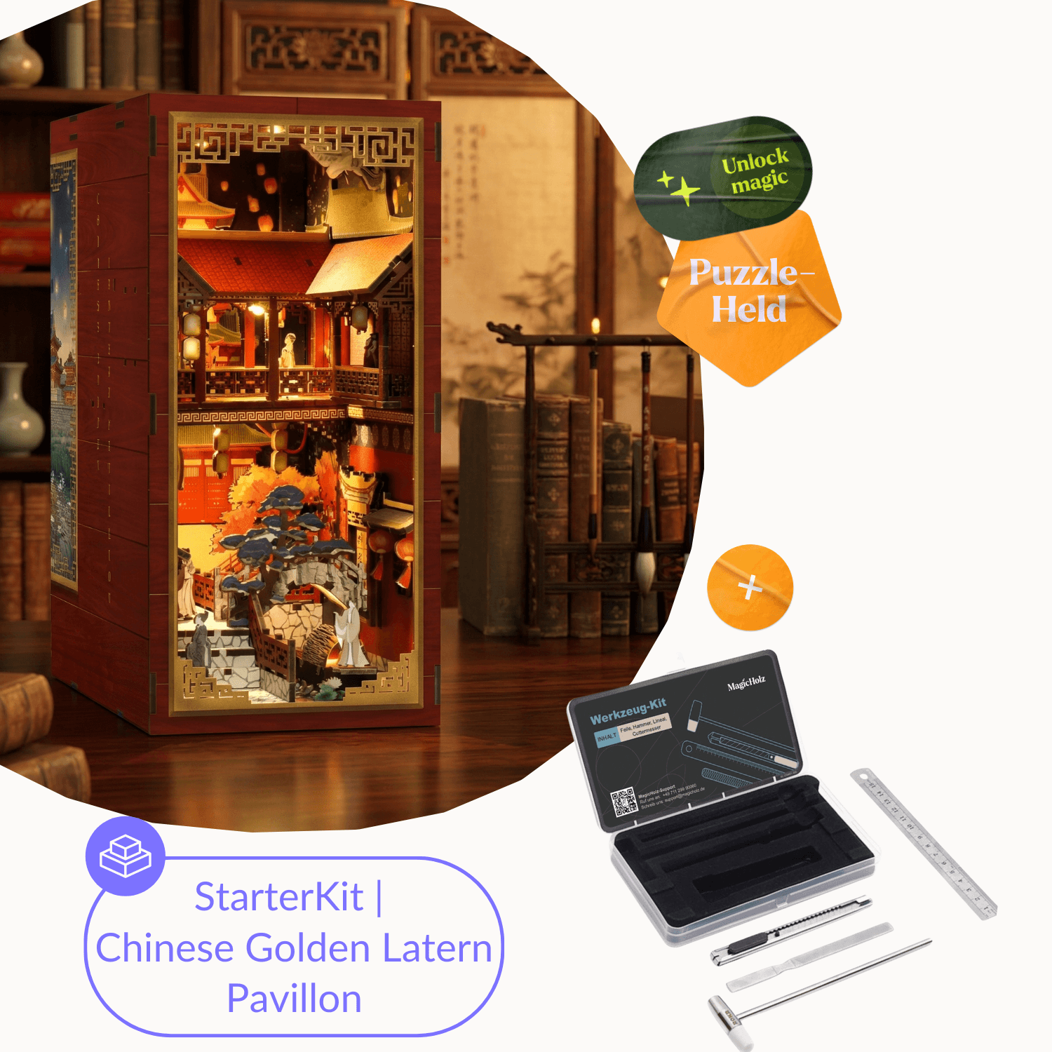 Chinese Golden Lantern Pavilion