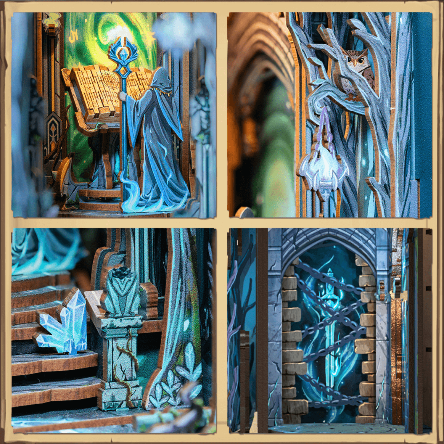 The Gate of Wonderland | Book Nook Diorama Cutebee