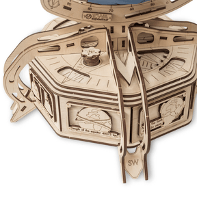 The Globe | Der Globus-Mechanisches Holzpuzzle-Eco-Wood-Art--