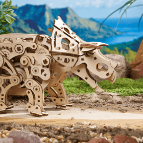 Triceratops-3D Puzzle-Ugears--