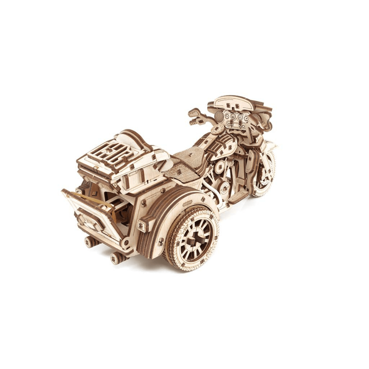 Trike Mechanical Wooden Puzzle Eco Wood Art--