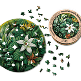 Tropical oasis | Mandala wooden puzzle-MagicHolz--