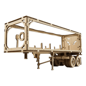 "Heavy Boy" VM-03 + Trailer-Mechanical Wooden Puzzle Ugears--
