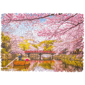 Blossoming Cherry Tree Wooden Puzzle Unidragon--