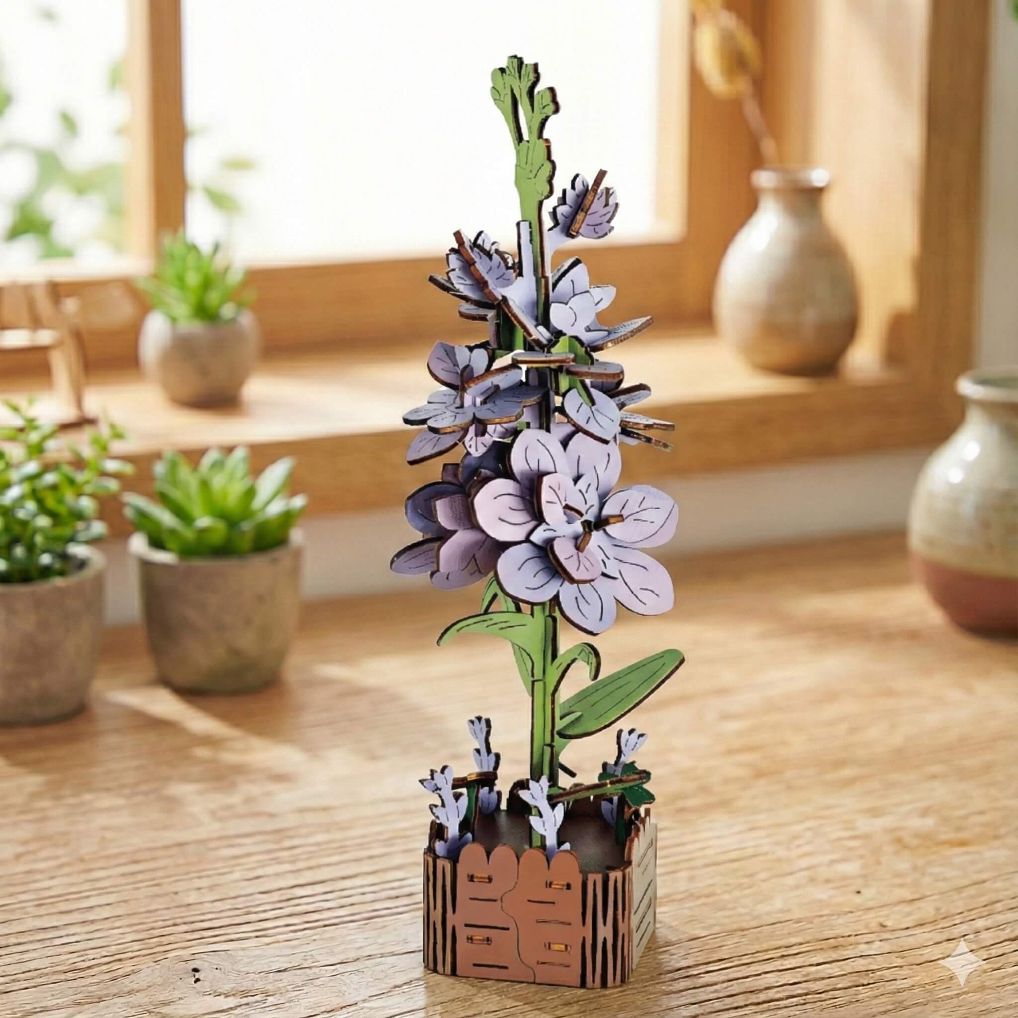 Wooden flowers - Timeless flowers made of wood 🌼