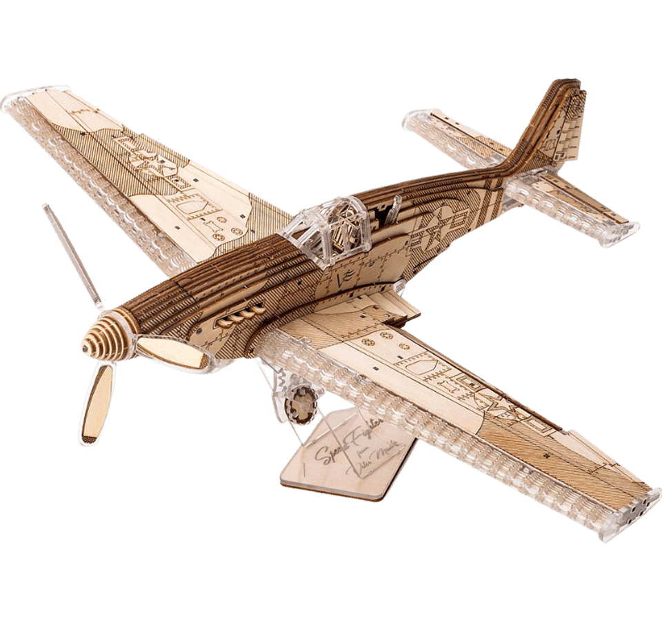 Speedfighter-3D Puzzle-Veter Models--