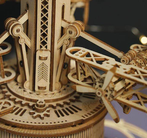Airtower  |  Spieluhr-Mechanisches Holzpuzzle-Robotime--