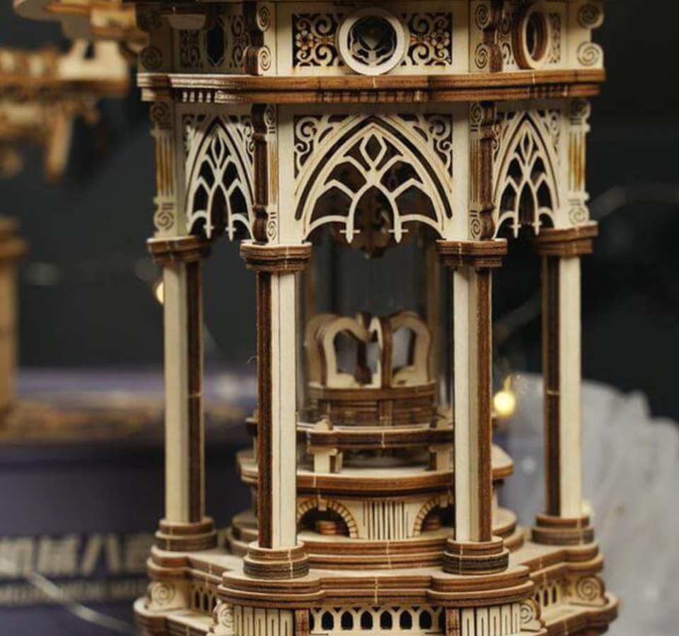 Victorian Lantern-3D Puzzle-Robotime--