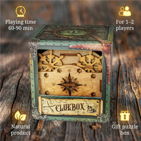 Cluebox "Davy Jones"-Escape Room Spiel-iDventure--