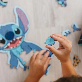 Disney | Lilo & Stitch | Stitch | Wooden Puzzle 50 wooden puzzles-TREFL--