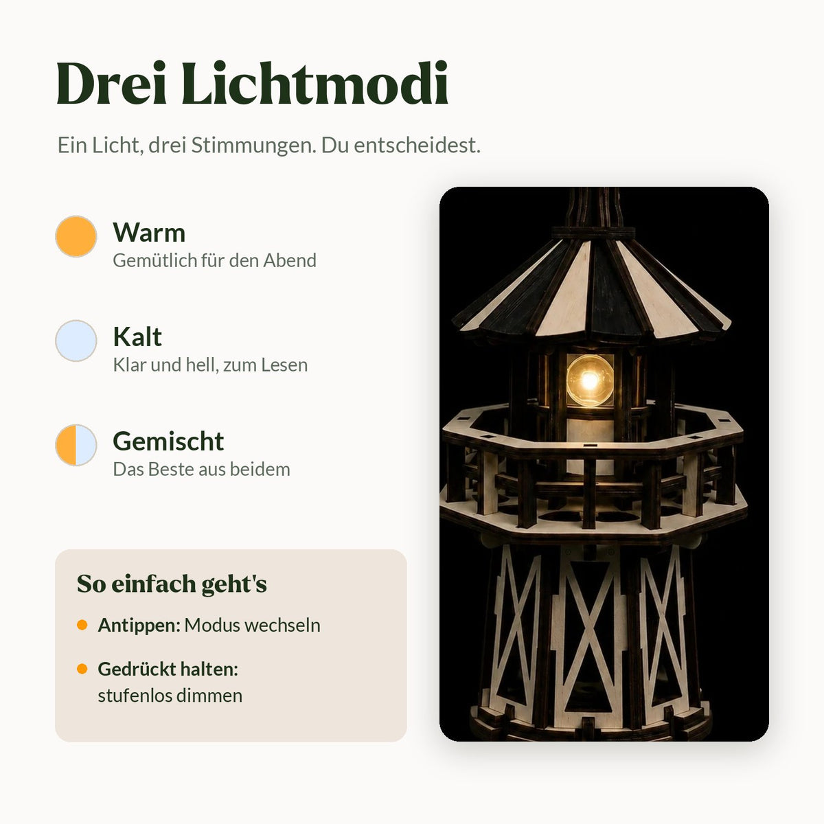 Luminous Lighthouse Mechanical Kit by MagicHolz