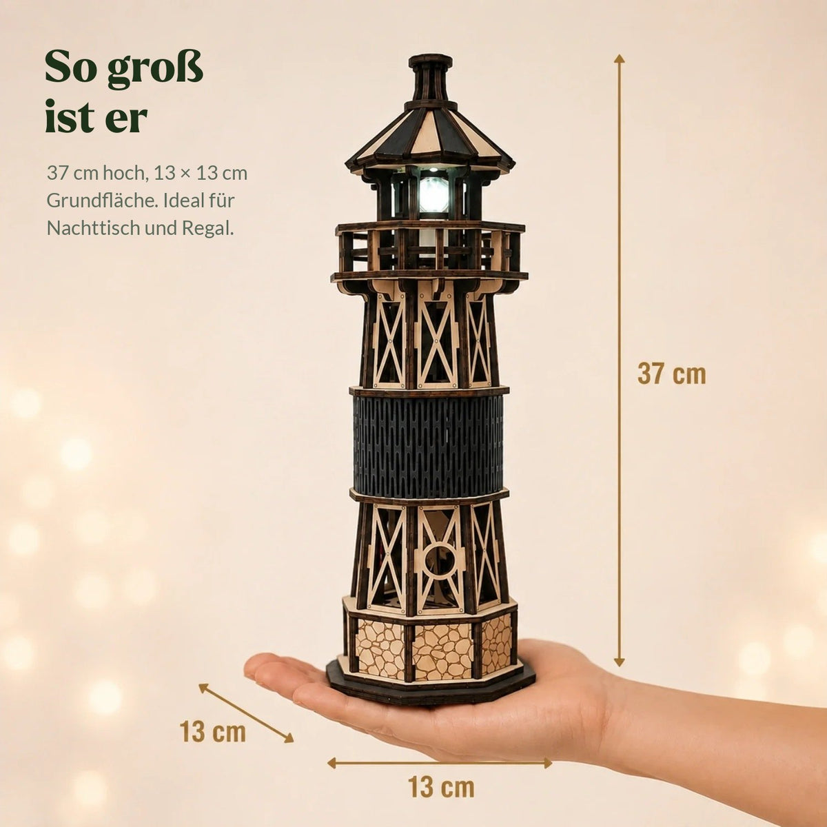 Luminous Lighthouse Mechanical Kit by MagicHolz