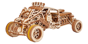 Verrückter Buggy-Mechanisches Holzpuzzle-WoodTrick--