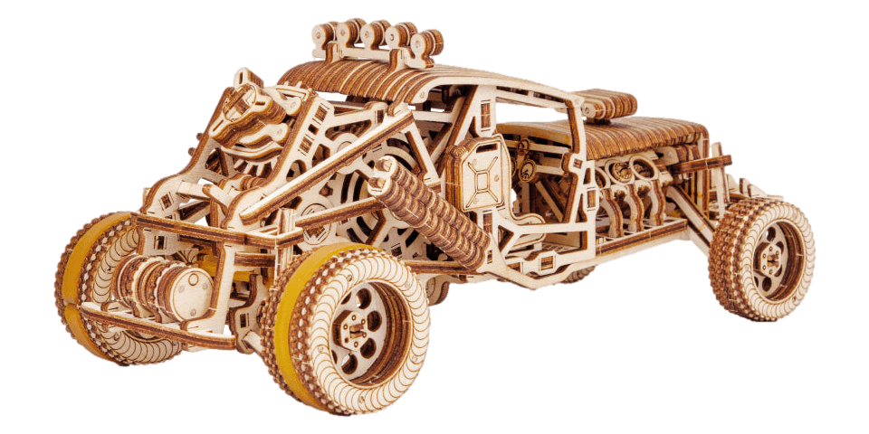 Crazy Buggy Mechanical Wooden Puzzle WoodTrick--