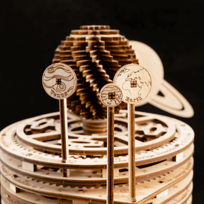 Planetarium-Mechanisches Holzpuzzle-Eco-Wood-Art--