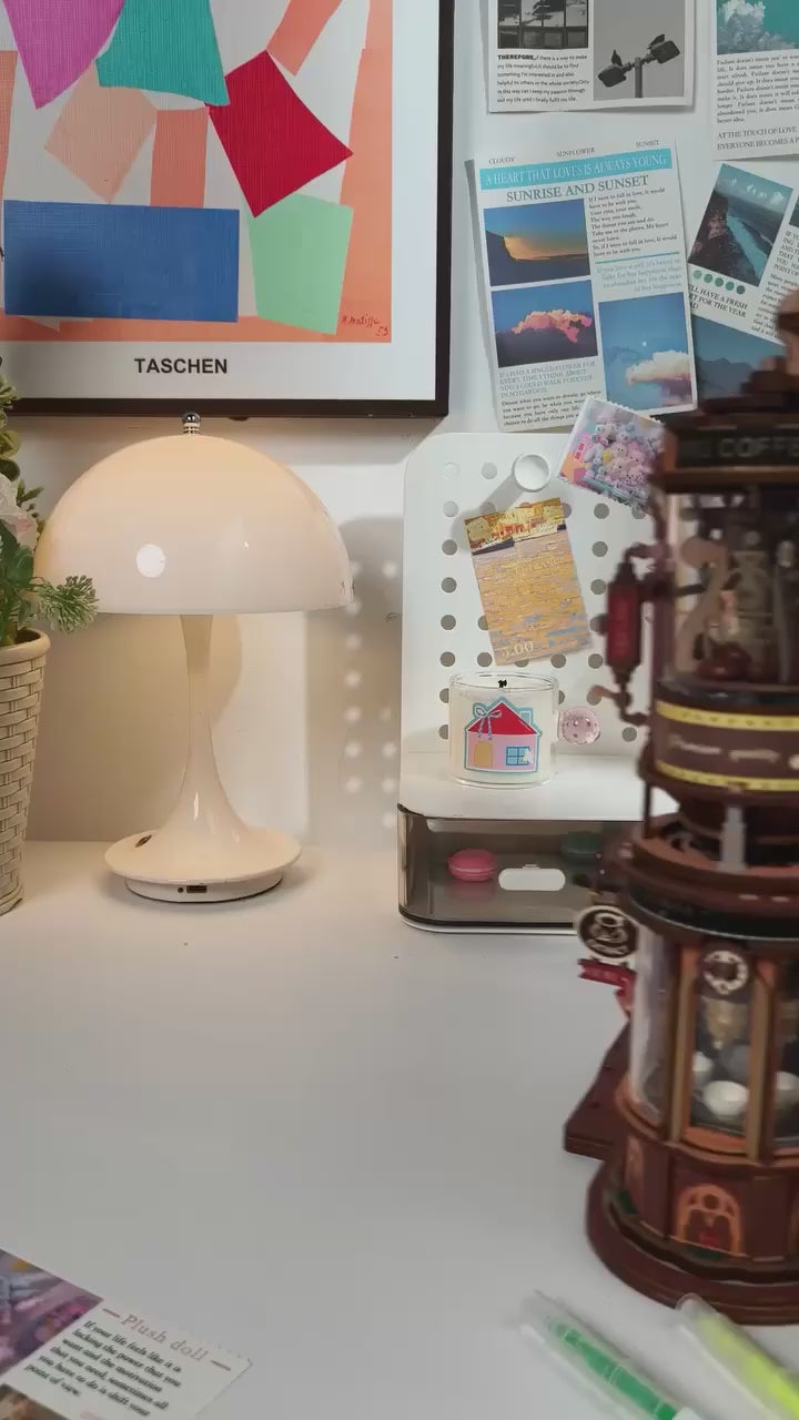 Kit de construction en bois 3D « Dream Coffee Factory » avec éclairage - Kit mécanique Robotime
