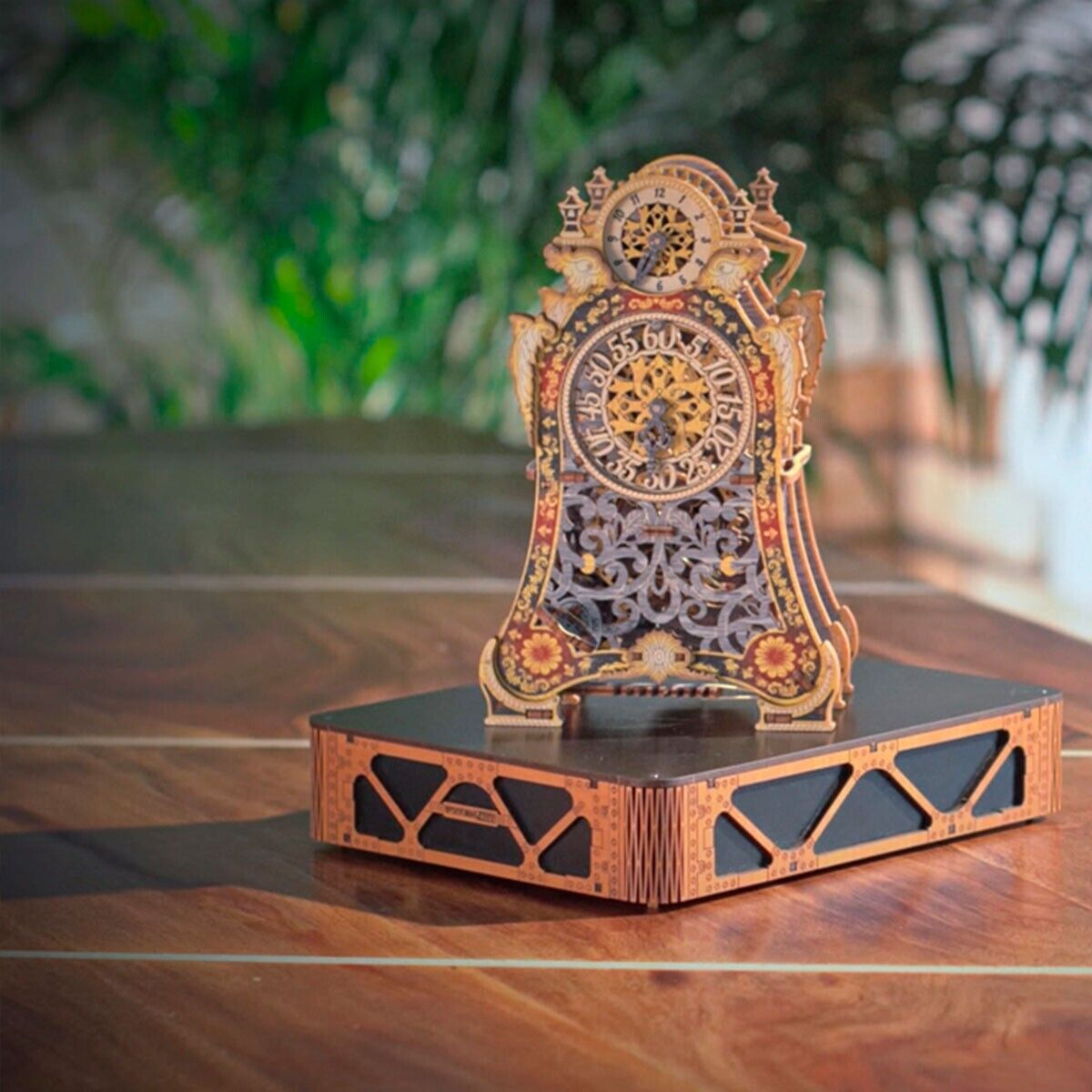 Magic Clock | Limited Edition-Mechanical Wooden Puzzle-WoodenCity--