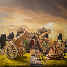 ROKR Epic War Series (2er Set) | Canon + Balliste-3D Puzzle-Robotime--