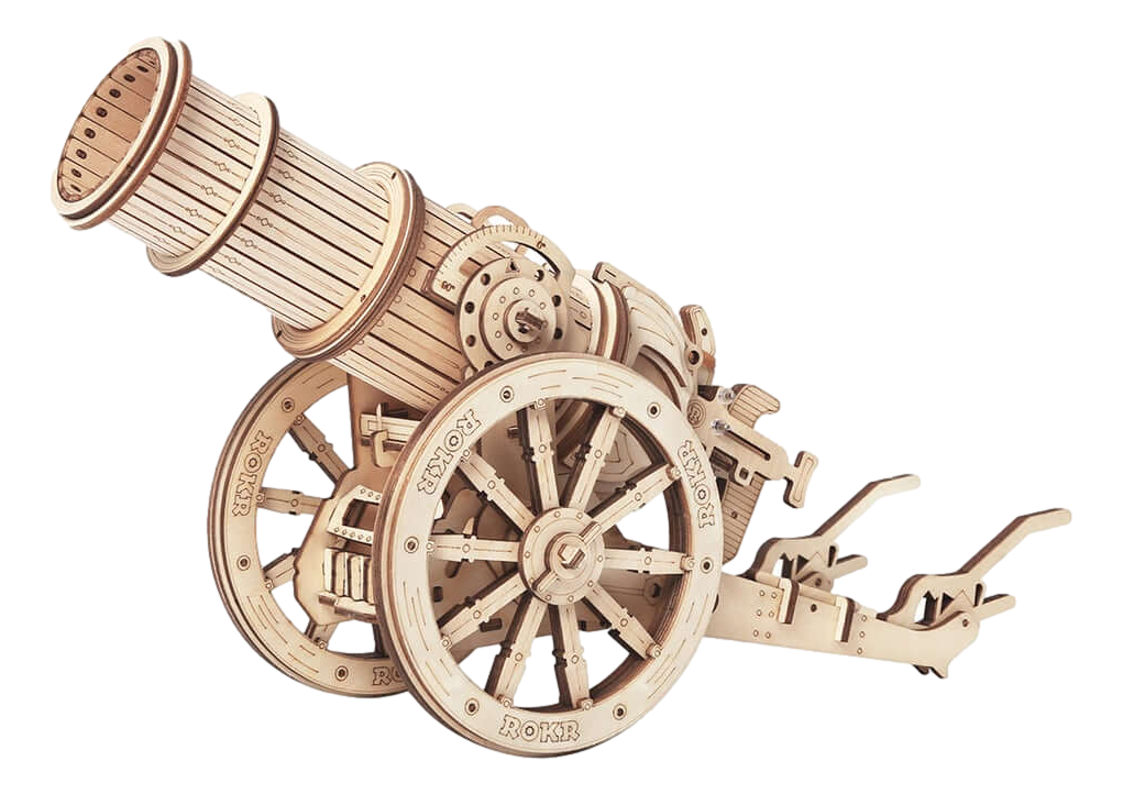 ROKR Epic War Series (Set of 2) | Cannon Gun + Ballista-3D Puzzle-Robotime--