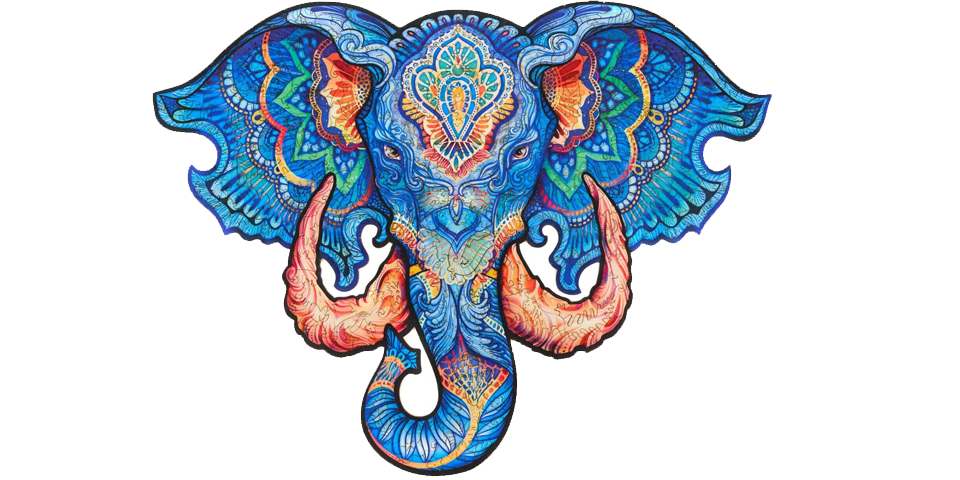 The Eternal Elephant Wooden Puzzle Unidragon--