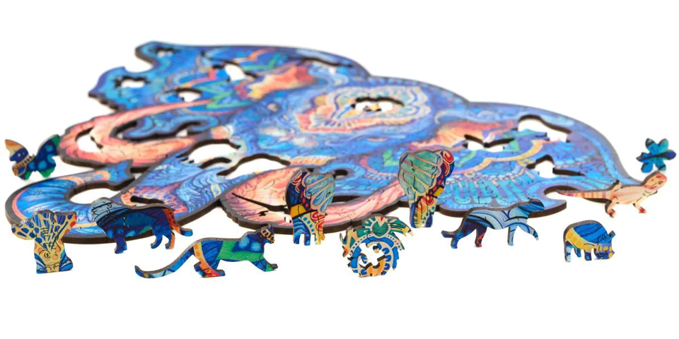 The Eternal Elephant Wooden Puzzle Unidragon--