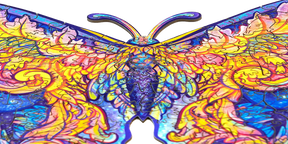 Intergalactic Butterfly Wooden Puzzle Unidragon--