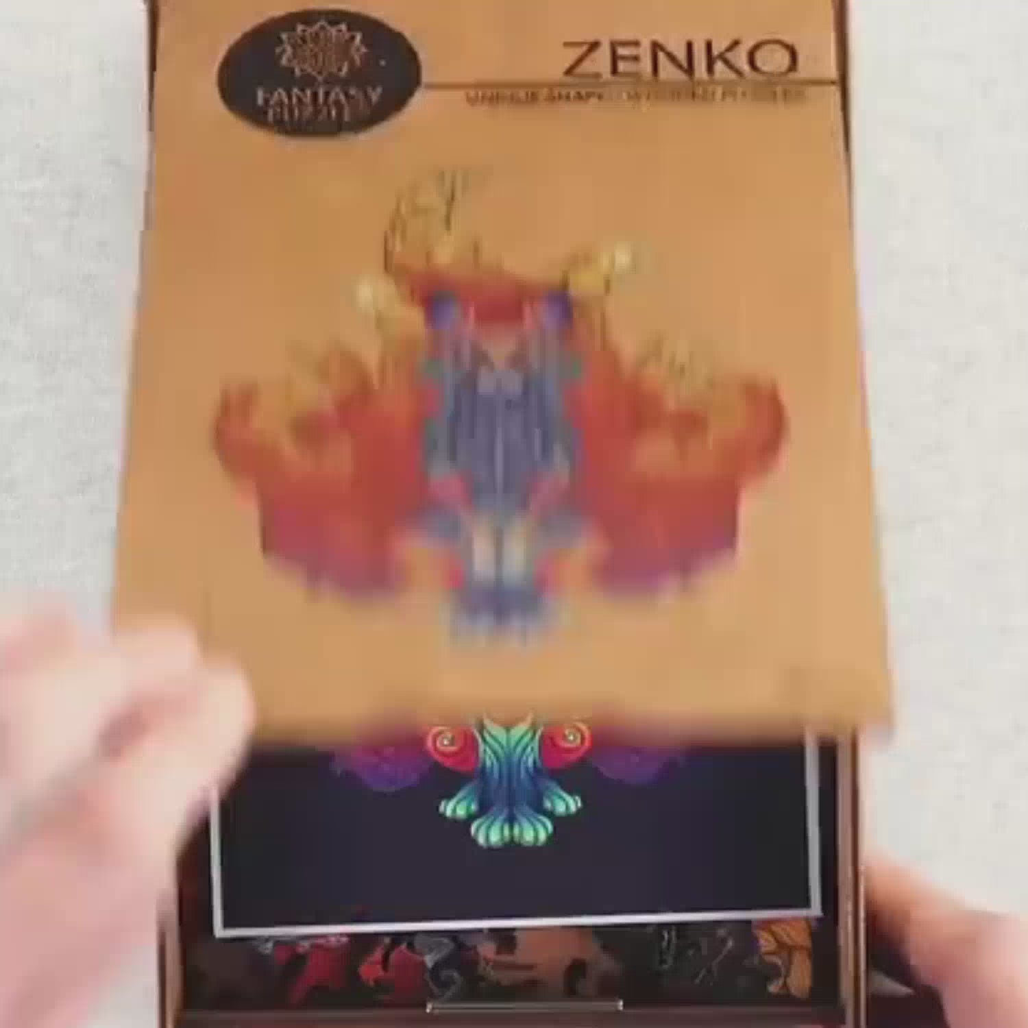 Renard céleste | Puzzle en bois Zenko-MagicHolz--