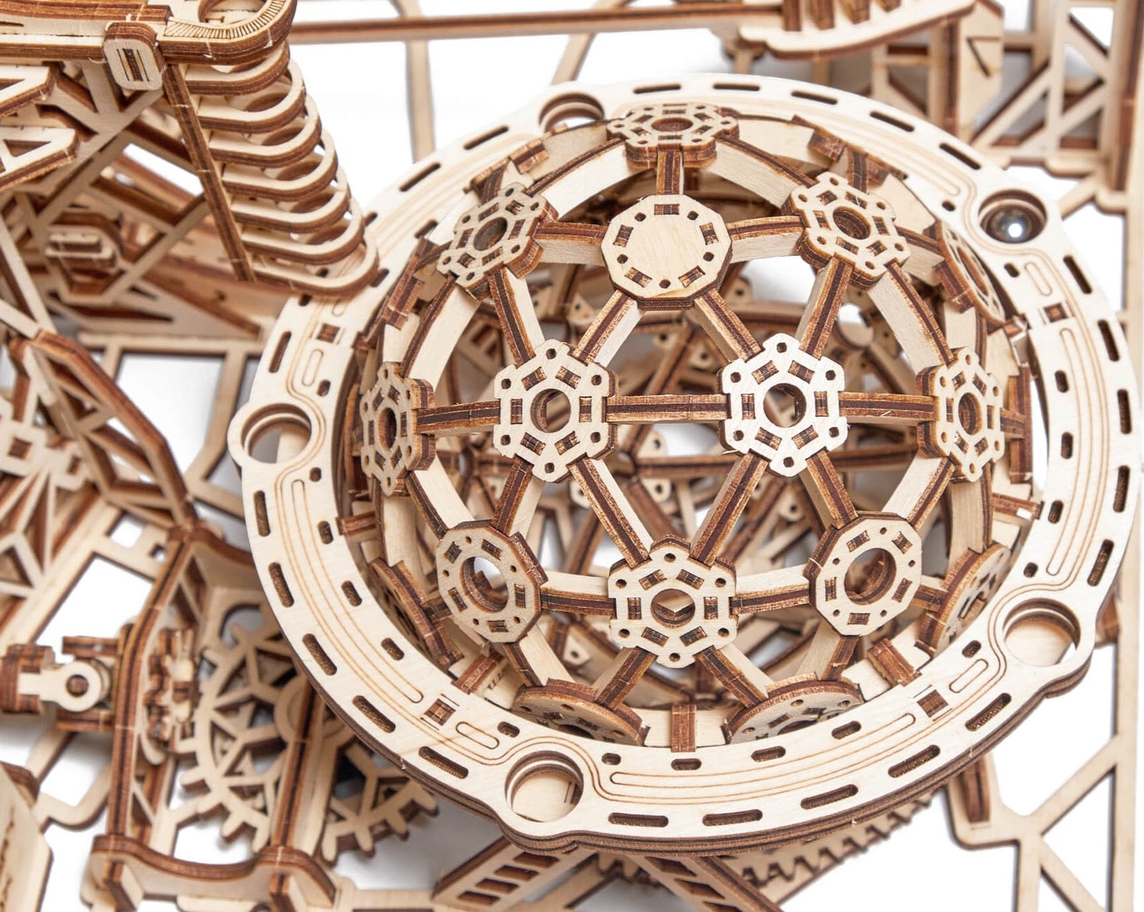 Galaxy Marble Run-Mechanische houten puzzel - WoodTrick...