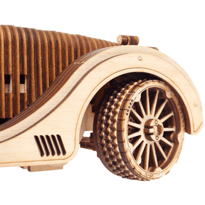Roadster VM-01-Mechanical Wooden Puzzle Ugears--
