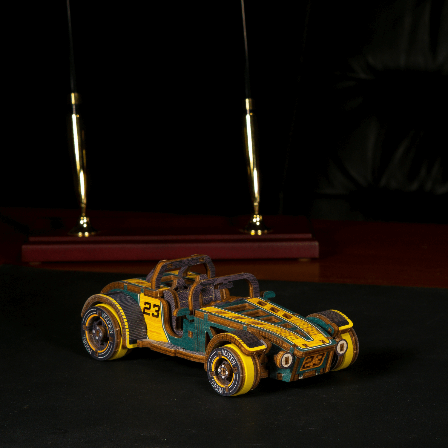 Roadster | Édition limitée-Puzzle mécanique en bois-WoodenCity--