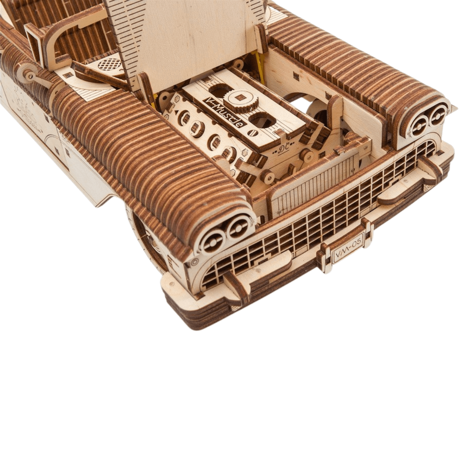 Dream Convertible VM-05-Mechanical Wooden Puzzle-Ugears--