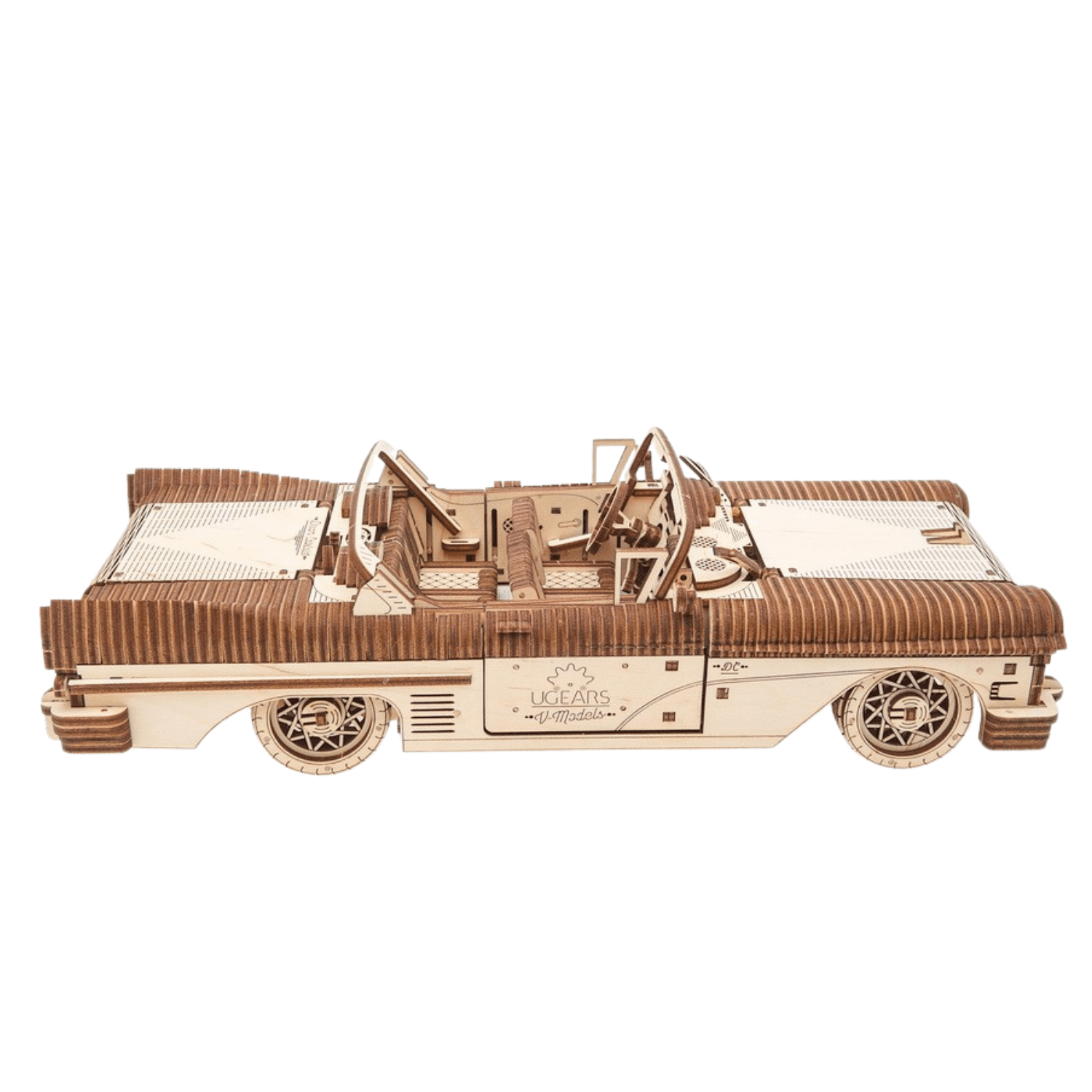 Dream Convertible VM-05-Mechanical Wooden Puzzle-Ugears--