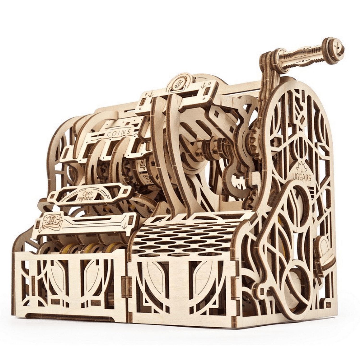 Caisse d'argent liquide-Puzzle mécanique en bois-Ugears--