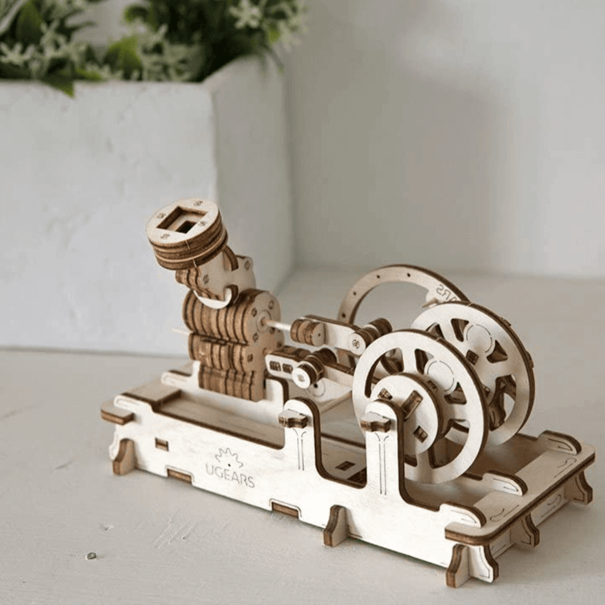 Air Motor Mechanical Wooden Puzzle Ugears--