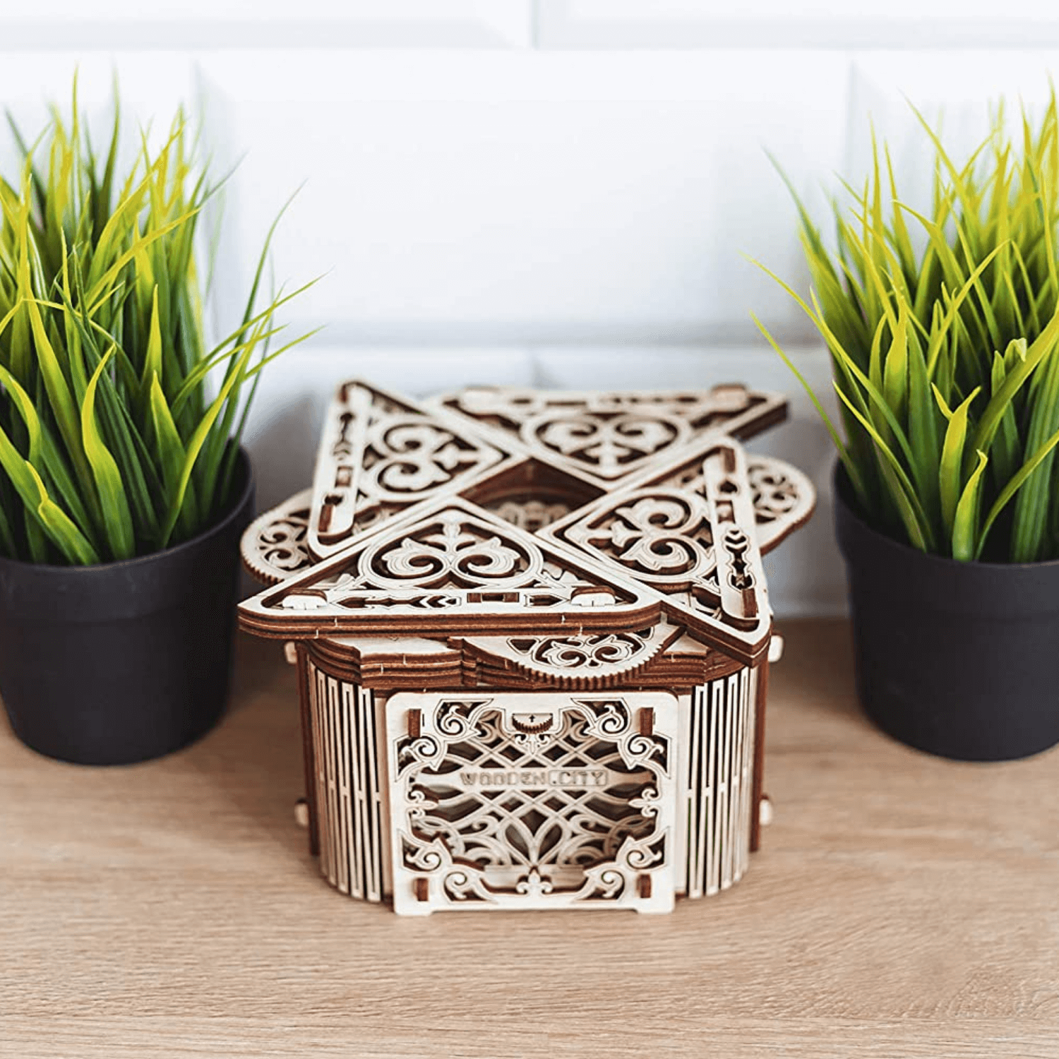 Mystery Box-Mechanical Wooden Puzzle-WoodenCity--