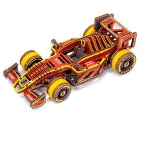 Bolide | Sportauto | Limited Edition-Mechanisches Holzpuzzle-WoodenCity--