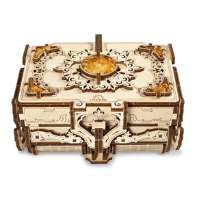 Amber Casket Mechanical Wooden Puzzle Ugears--