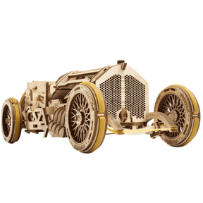 U-9 Grand Prix Car-Mechanisches Holzpuzzle-Ugears--