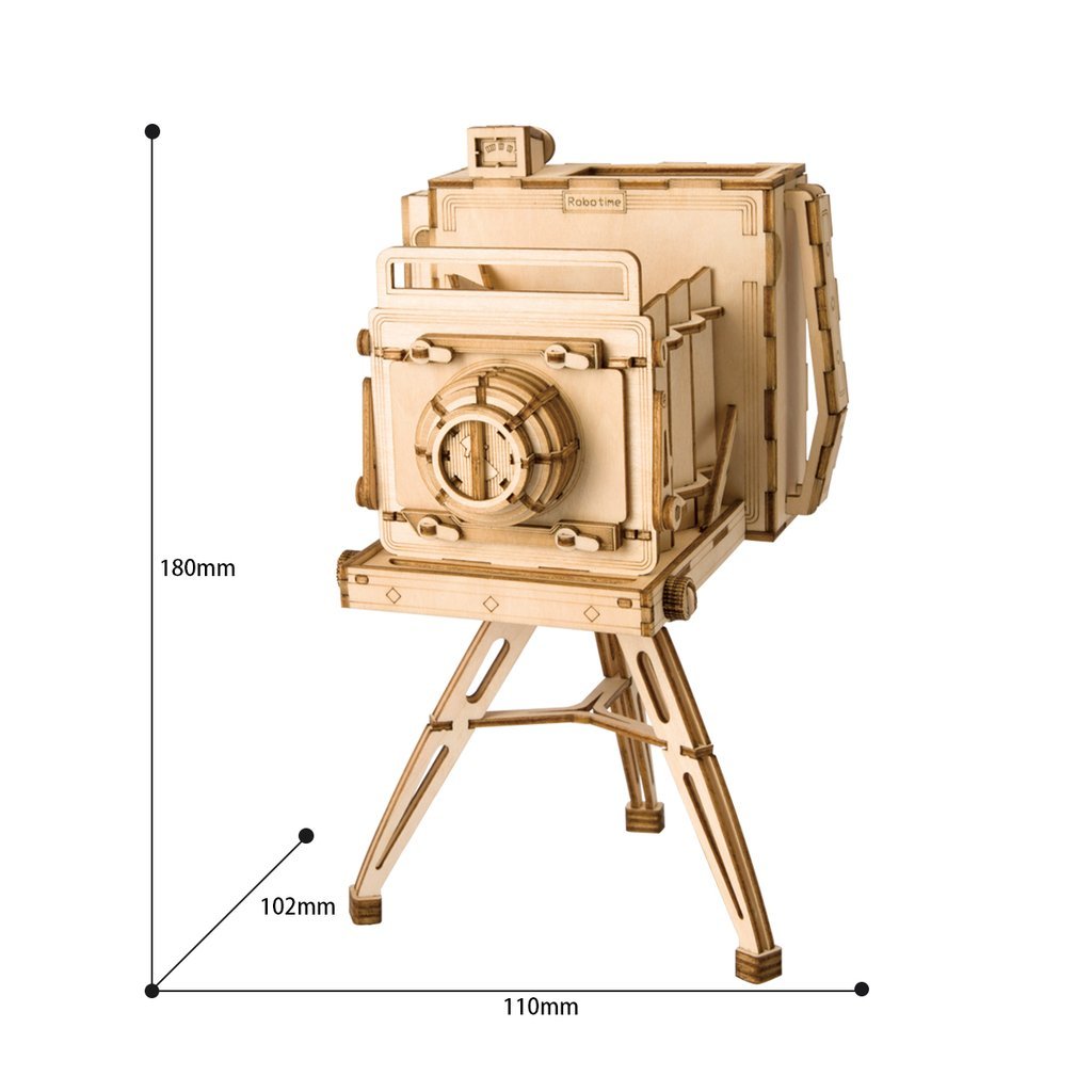 Vintage Camera 3D Puzzle Robotime--