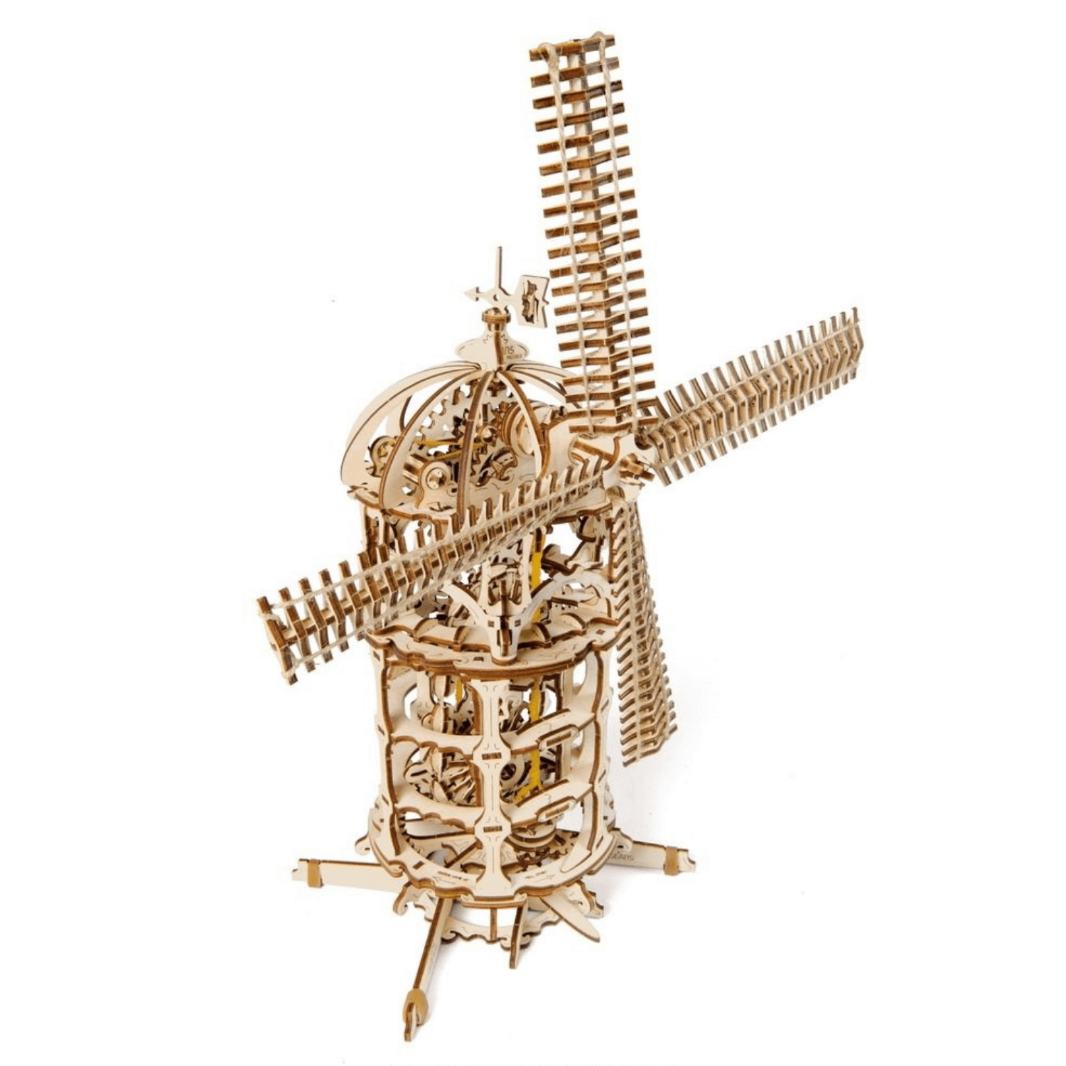 Windmolen-Mechanische Houten Puzzel-Uitrusting--