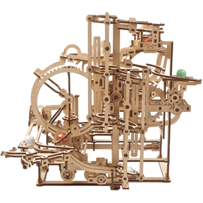Jeu de construction de modèle de piste de billes-Puzzle mécanique en bois-Ugears--