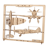 2,5D-Puzzle | Kampfflieger-3D Puzzle-Ugears--