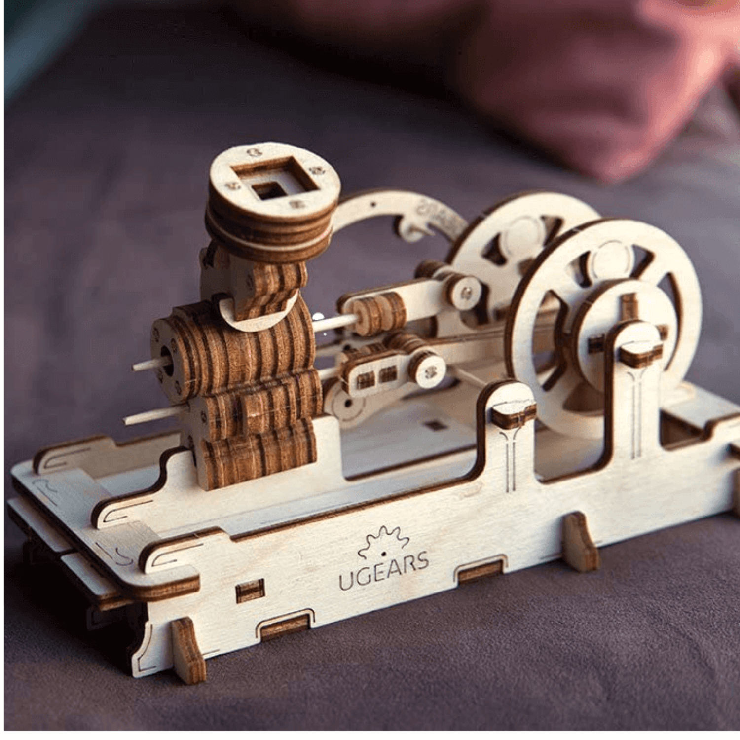 Luchtmotor Mechanisch Houten Puzzel Ugears--