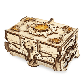 Coffret d'ambre-Puzzle mécanique en bois-Ugears--
