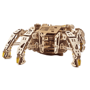 Hexapod Explorer Mechanical Wooden Puzzle Ugears--