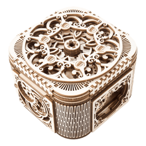 Treasure Chest Mechanical Wooden Puzzle Ugears--