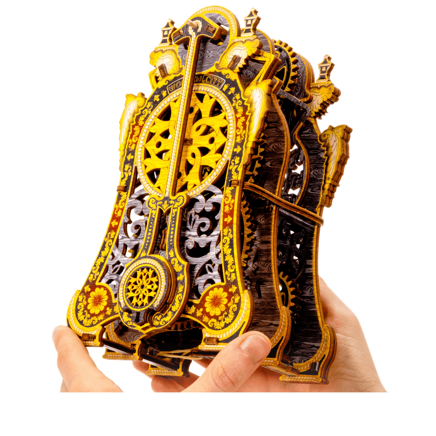 Magic Clock Holz UhrenBausatz Limited Edition WoodenCity