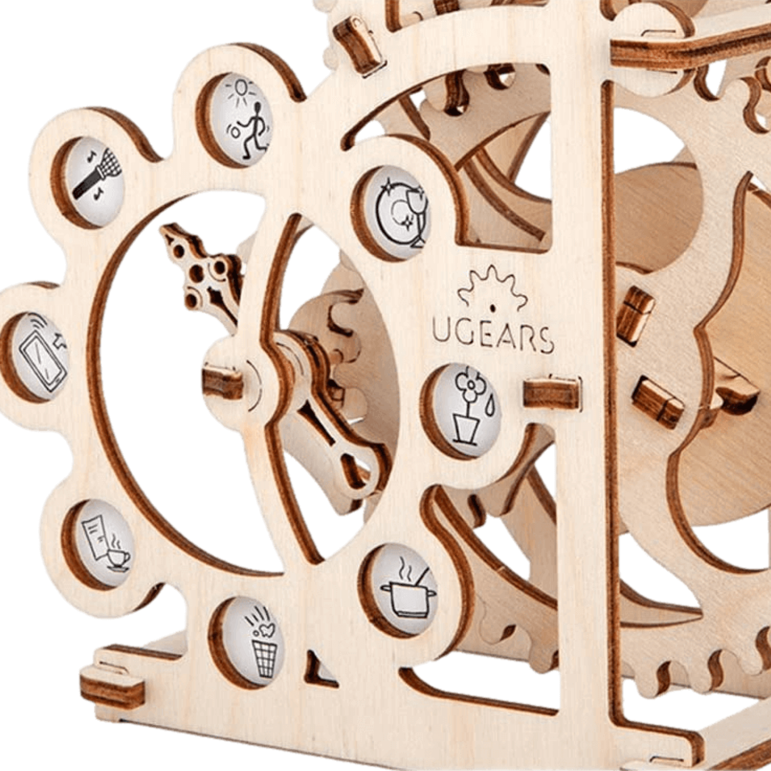Dynamometer-Mechanisches Holzpuzzle-Ugears--